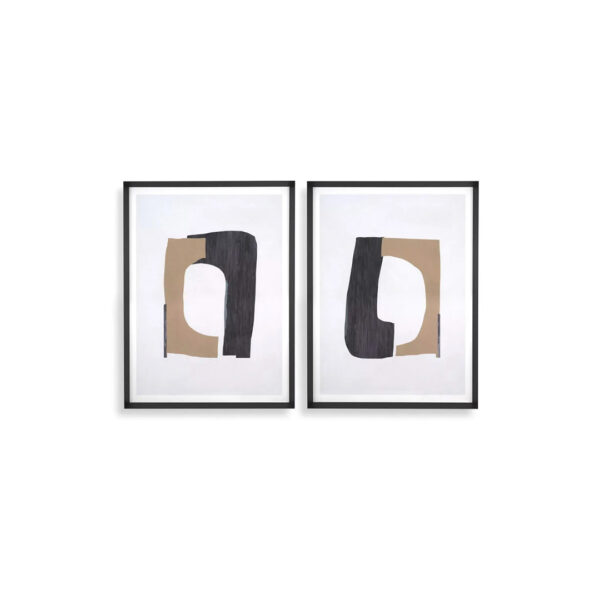 Eichholtz Print Cardboard Cutouts Set των 2