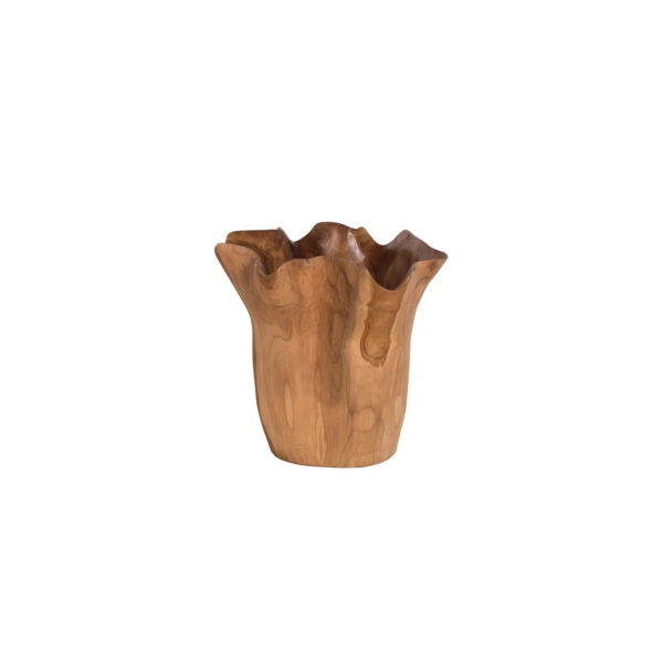 Il Giardino di Legno Teakwood decorative vase