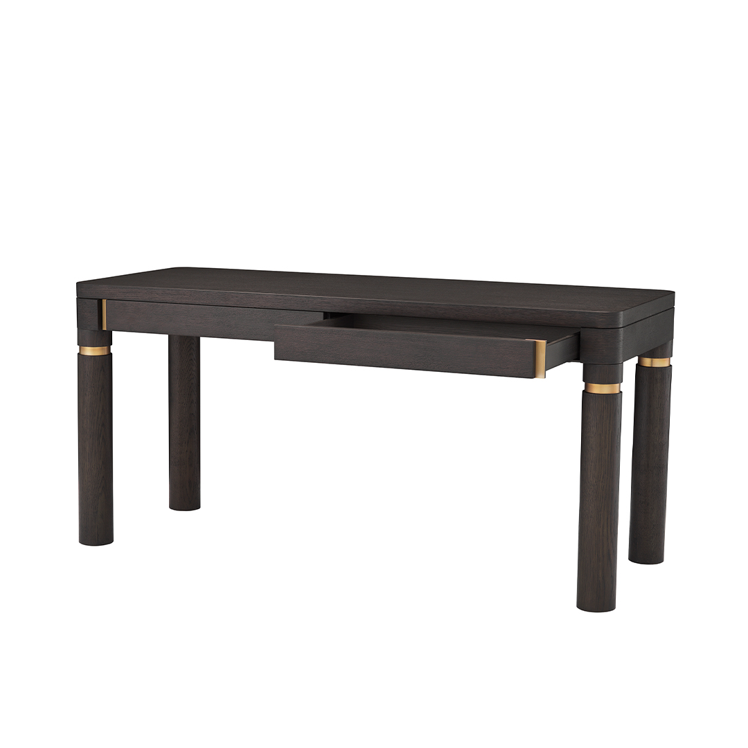 Kourtis Inhouse Eichholtz Γραφείο Carmel Μαύρο