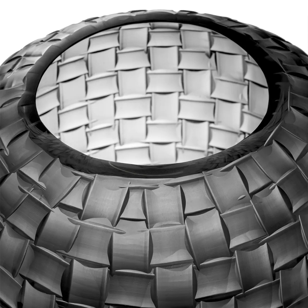 Kourtis Inhouse Eichholtz Βάζο Varese Μαύρο S