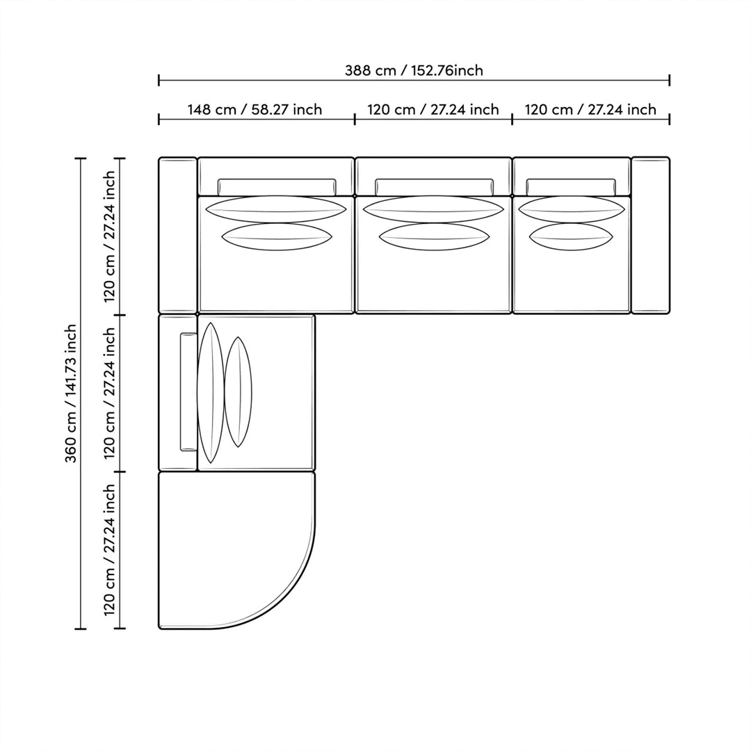 Eichholtz Καναπές Lounge Club - Image 7