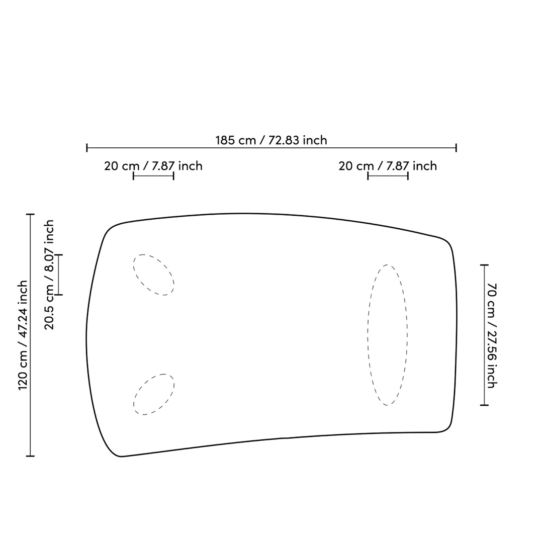 Kourtis Inhouse Eichholtz Τραπέζι Σαλονιού Bergman