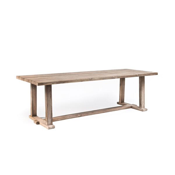 josse table, gommaire, gommaire table, teak table, outdoor table, dining table