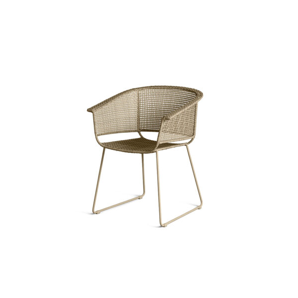 kourtis woven seating alyvia armchair outdoor dining