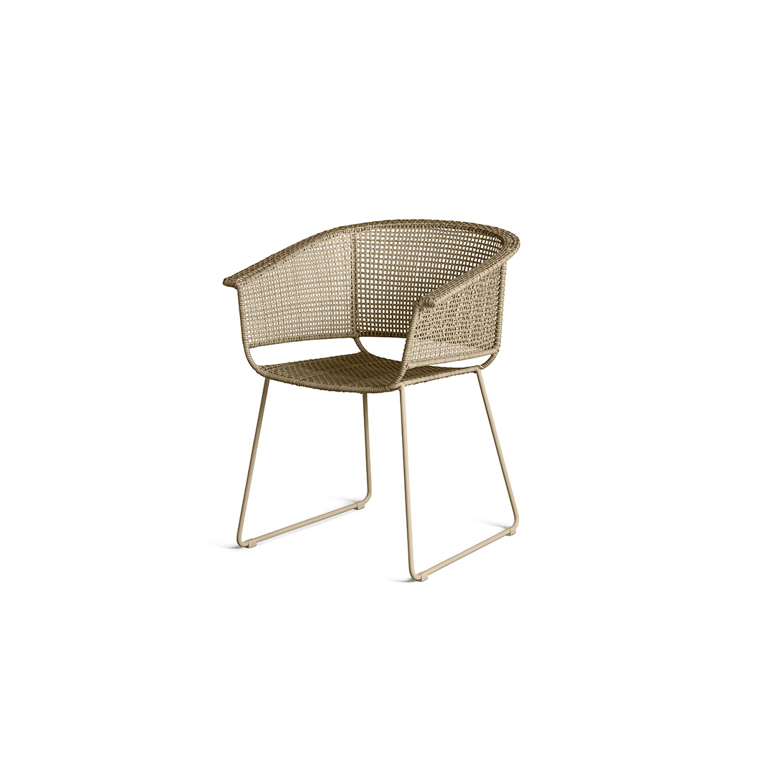 kourtis woven seating alyvia armchair outdoor dining
