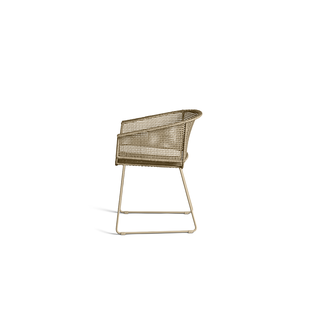 kourtis woven seating alyvia armchair outdoor dining