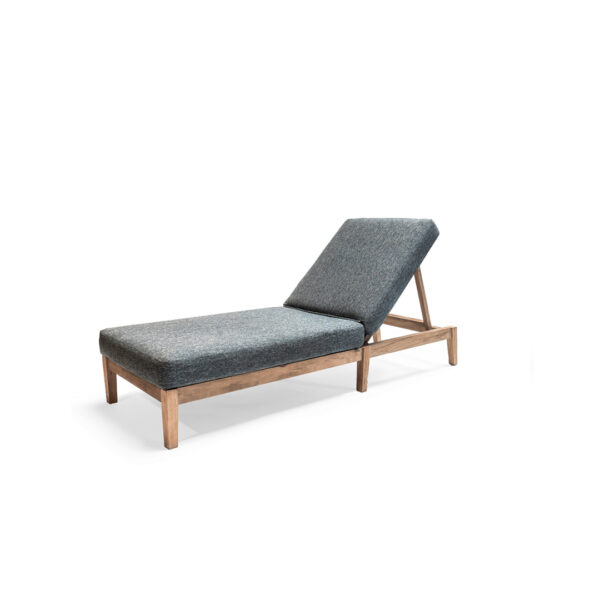 kourtis gommaire teak sunny bed copenhague outdoor 