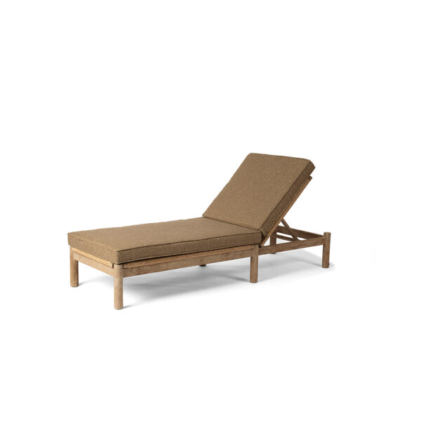 kourtis gommaire teak sunny bed copenhague outdoor