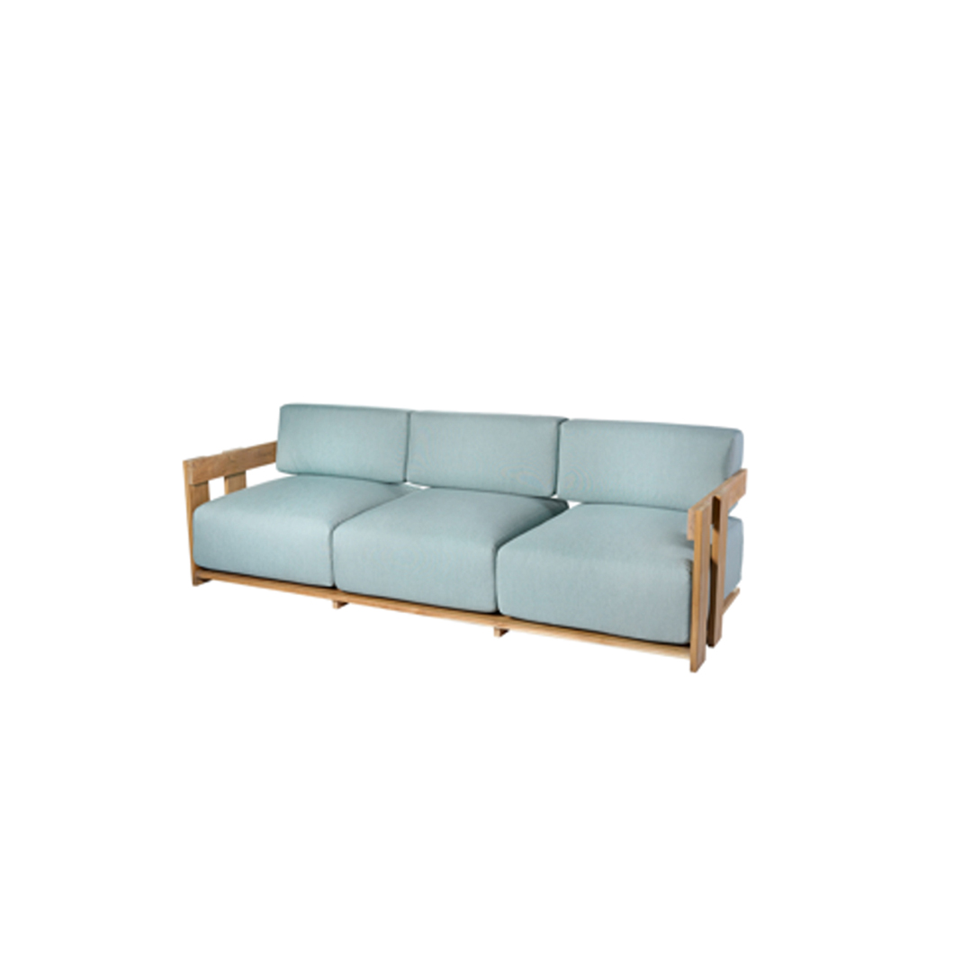 kourtis outdoor axis sofa 3 seater living