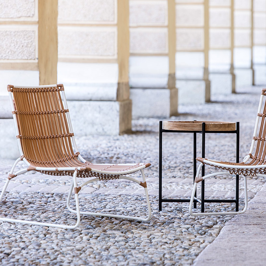 kourtis outdoor island cross side table