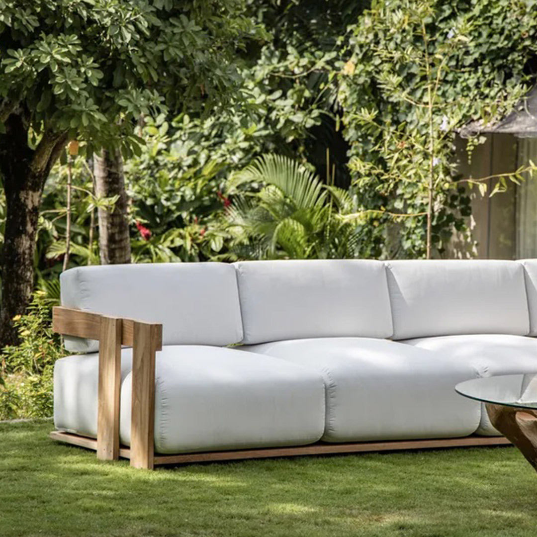 kourtis outdoor axis sofa 3 seater living