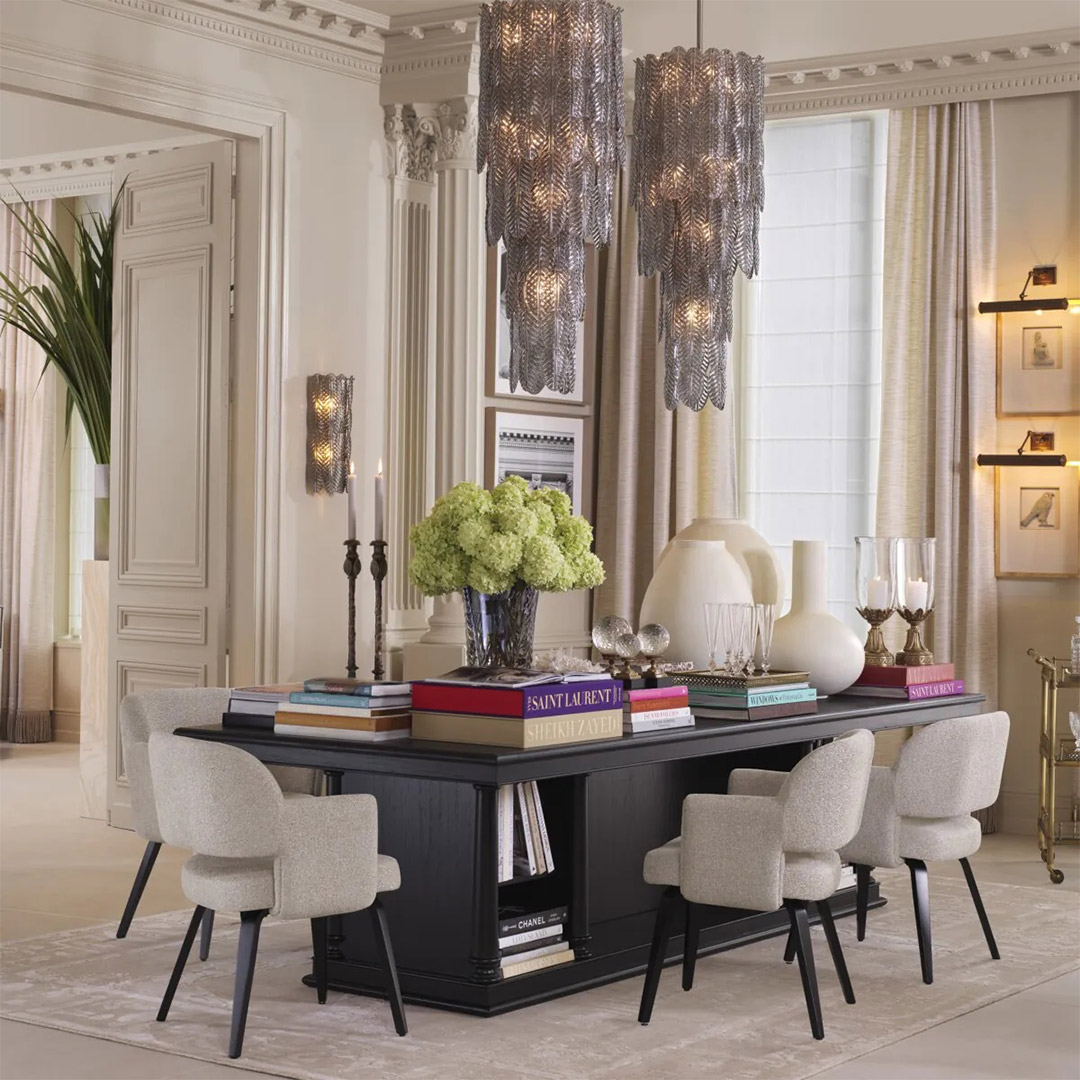 Kourtis Inhouse Eichholtz Καρέκλα Φαγητού Park