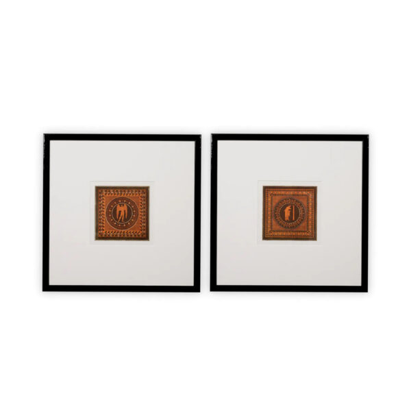 Kourtis Inhouse Eichholtz Print Antique Vases