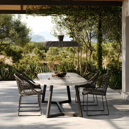 Outdoor By Kourtis Τραπέζι Τραπεζαρίας James - Image 2