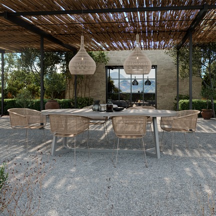 Outdoor By Kourtis Τραπέζι Τραπεζαρίας James - Image 3