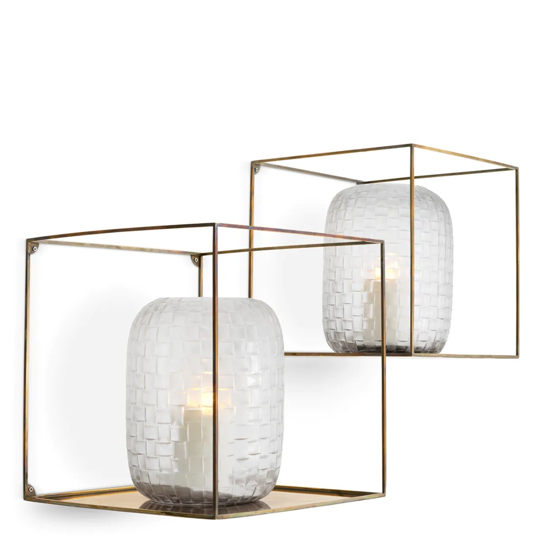 Eichholtz Outdoor ΔΙΑΚΟΣΜΗΤΙΚΑ ΤΟΙΧΟΥ ΤΕΤΡΑΓΩΝΑ ΣΕΤ ΤΩΝ 2 - Image 2