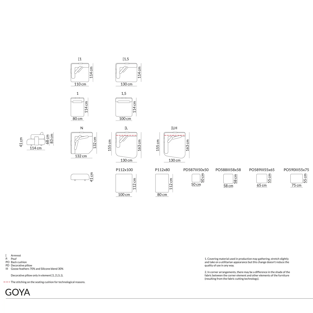 OLTA ΚΑΝΑΠΕΣ GOYA - Image 7