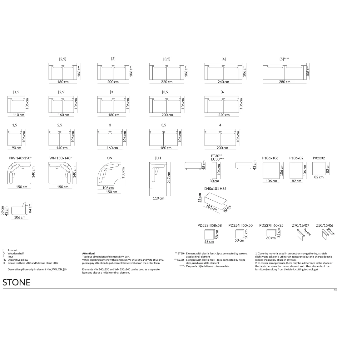 OLTA ΚΑΝΑΠΕΣ STONE - Image 6